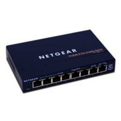 NETGEAR 8-Port 10/100/1000 Mbps Switch